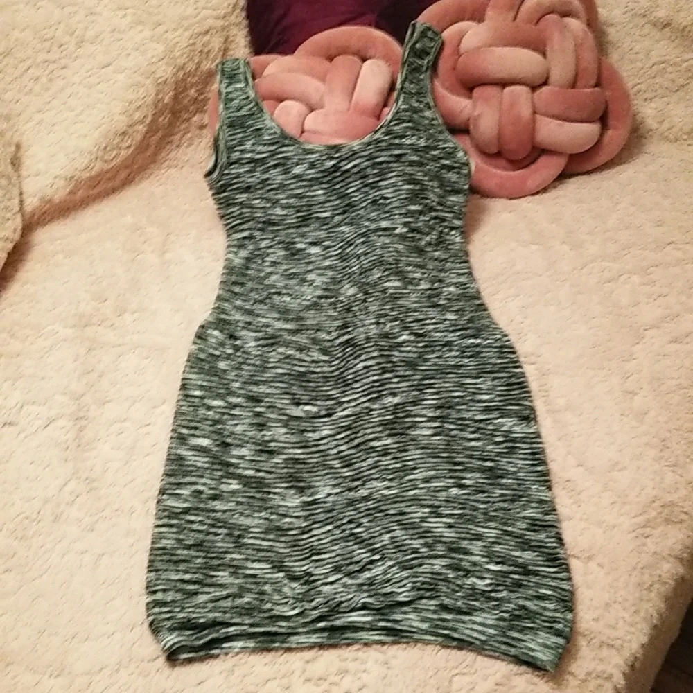 Love & Charmđź–¤Seamless Textured Bodycon Dress - Picture 1 of 10